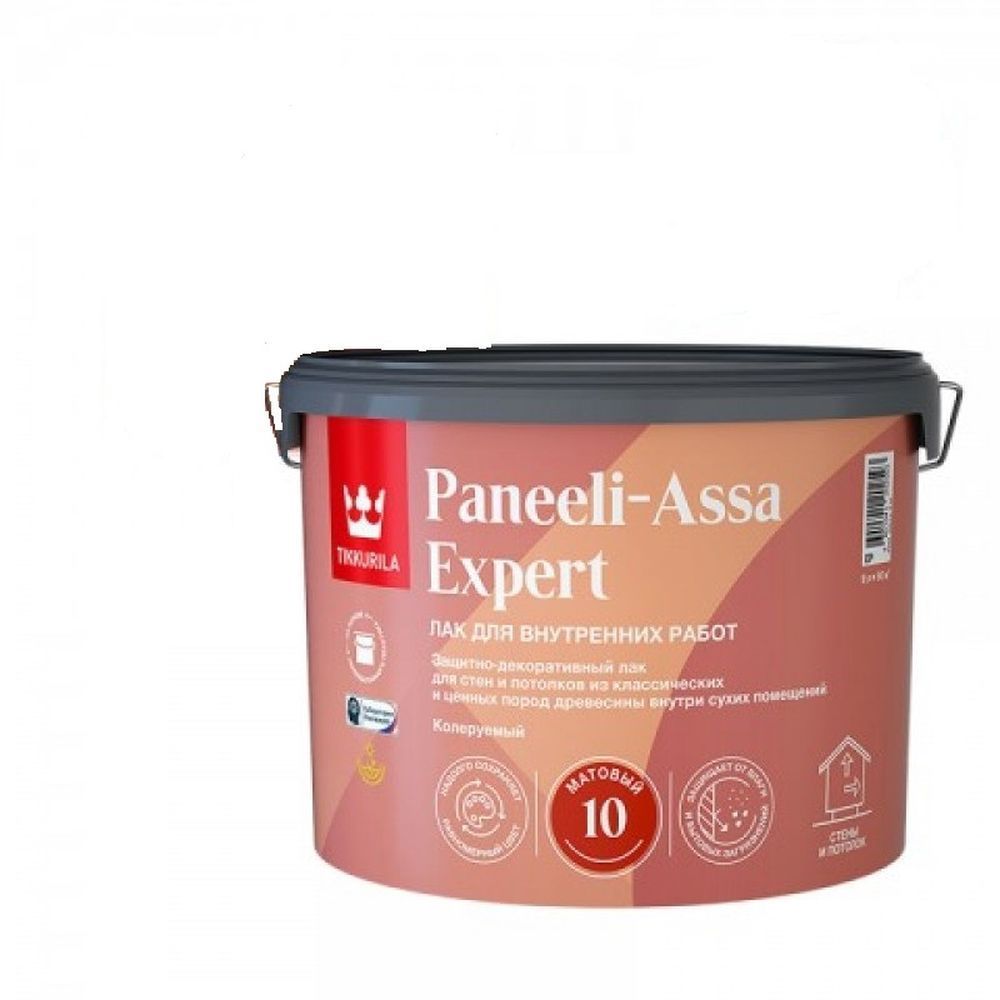 Лак интерьерный PANEELI-ASSA EXPERT  EP мат 0,9л (6шт)