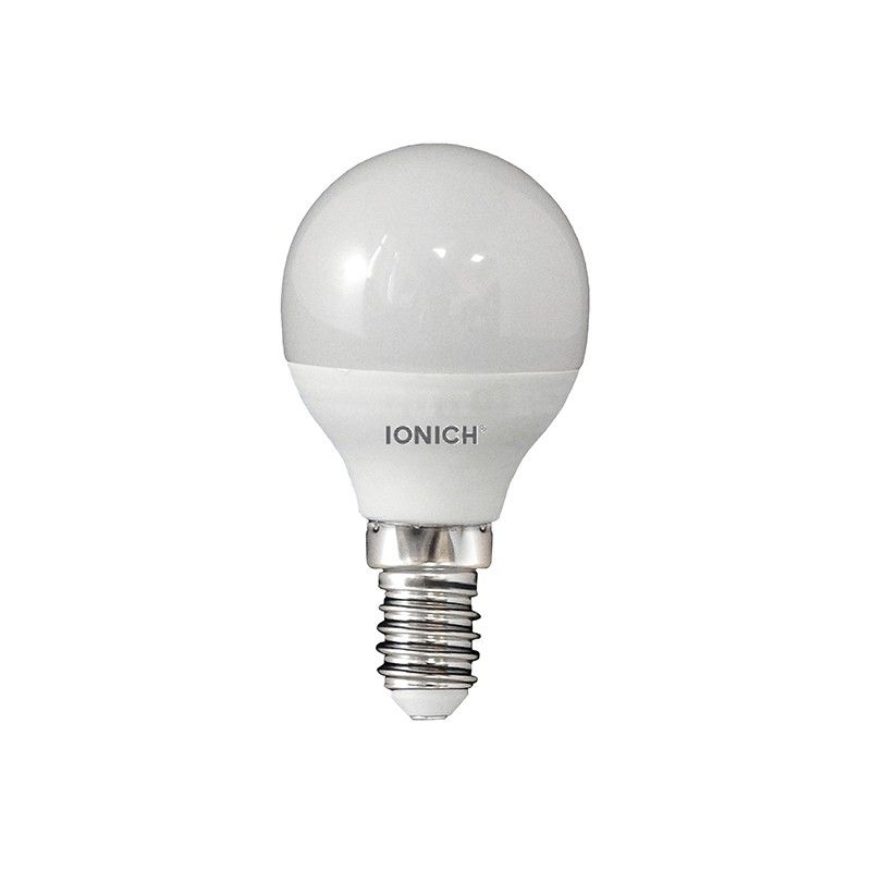 Лампа светодиодная 6Вт шар 4000К естественный белый свет LED E14 P45 230В IONICH 1547 (10/100 шт)