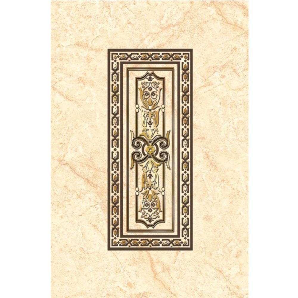 Плитка декор AXIMA Альпы С, коричневая 200*300*7мм (19шт/уп) (167266)