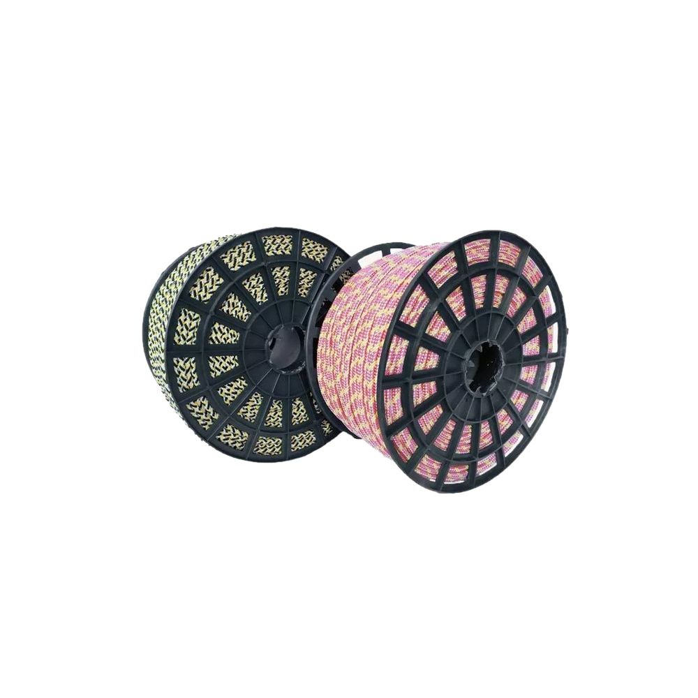 Шнур плетеный ПП 24-ех прядный 10 мм цветной (200 м)
