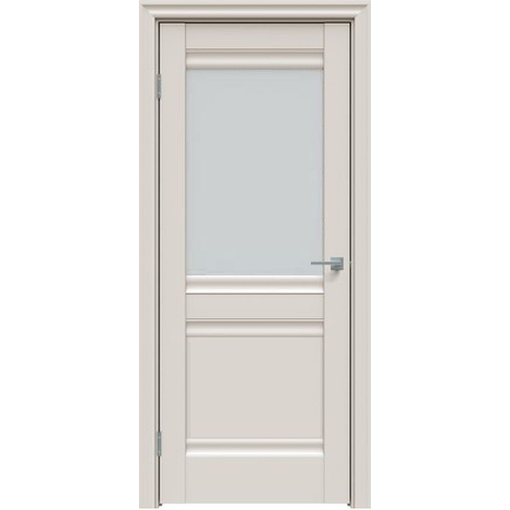 Дверное полотно L12 ПВХ Сатин Серый 600мм