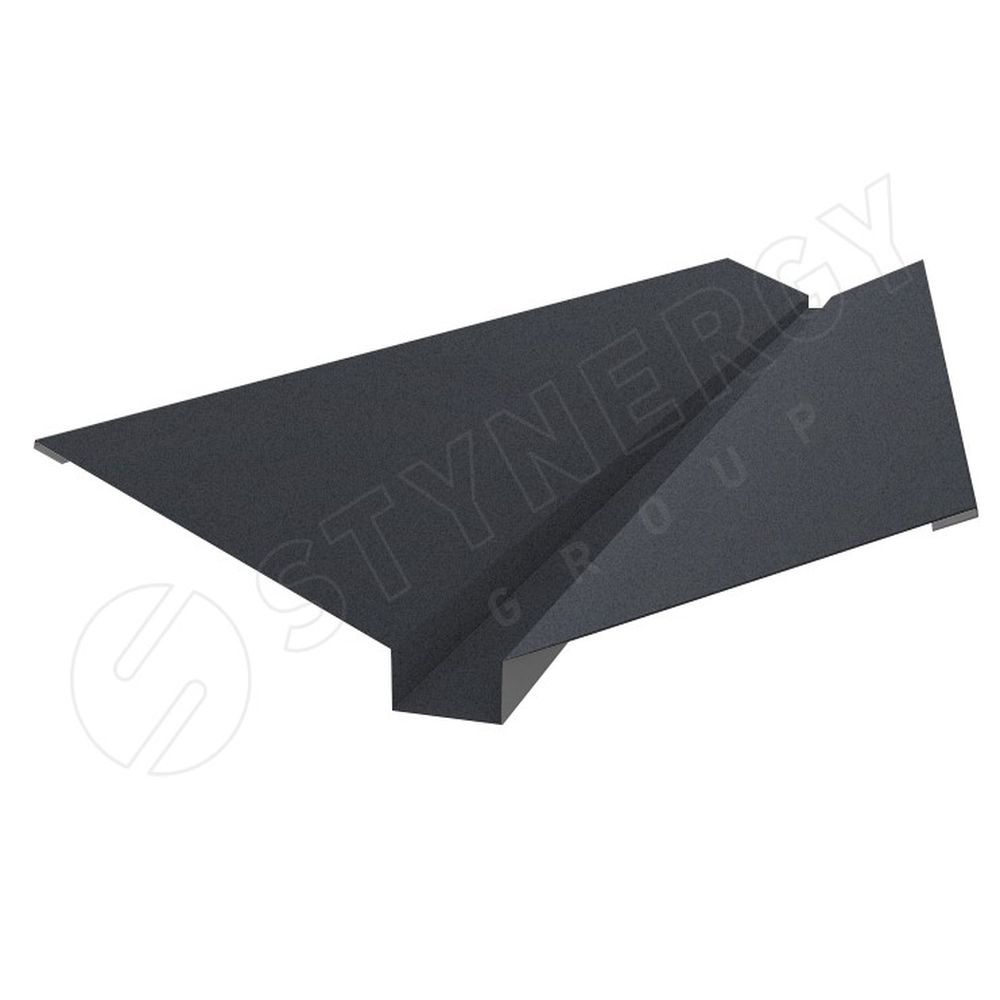 Ендова верхняя фигурная 110х20х30х20х110 CORUNDUM50® матовый L=2,00/Стинержи