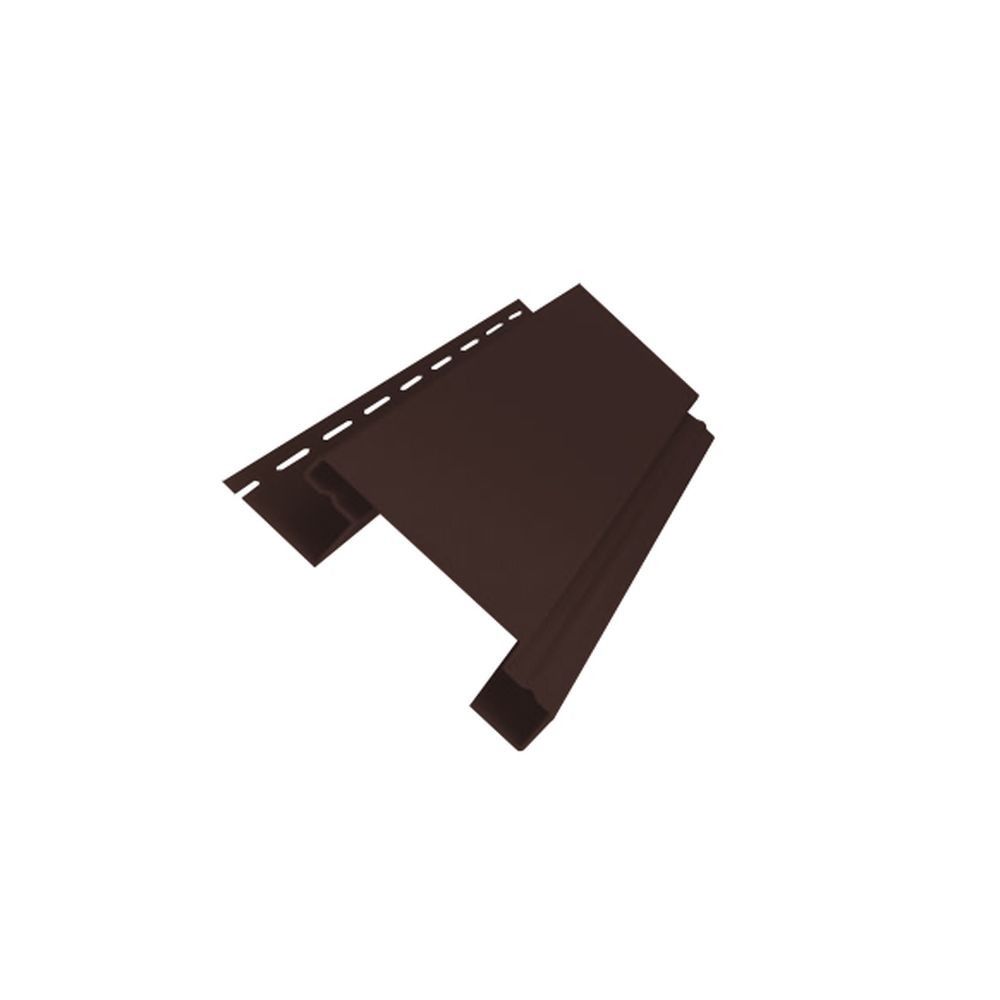 Планка (наличник) наборная для составного угла акриловая Темный дуб 3,0 м  GL Я-Фасад (под заказ)