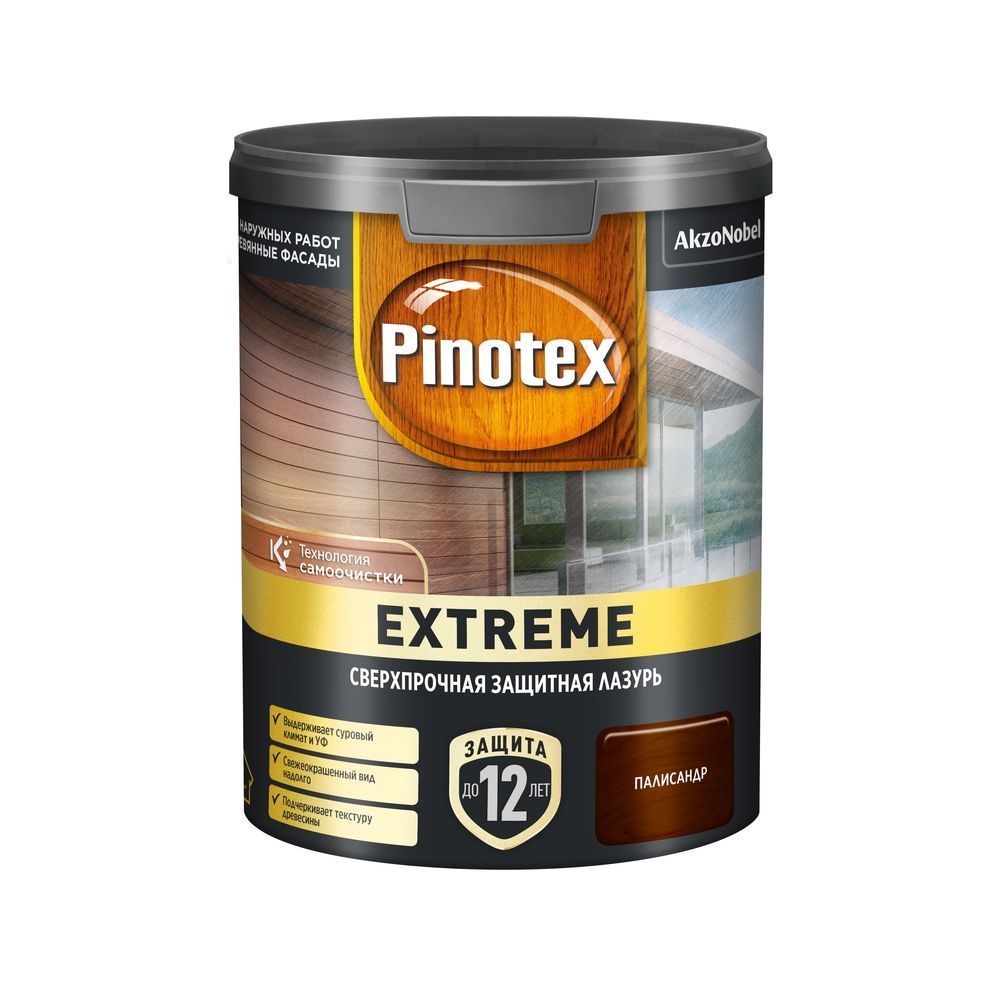 Пропитка Pinotex Extreme Палисандр п/мат 0,9л