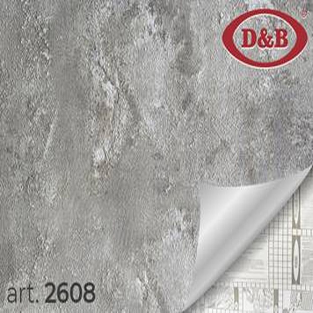 Самоклейка D&B  0,45*8м бетон фактурный  (вл.20)  арт.2608