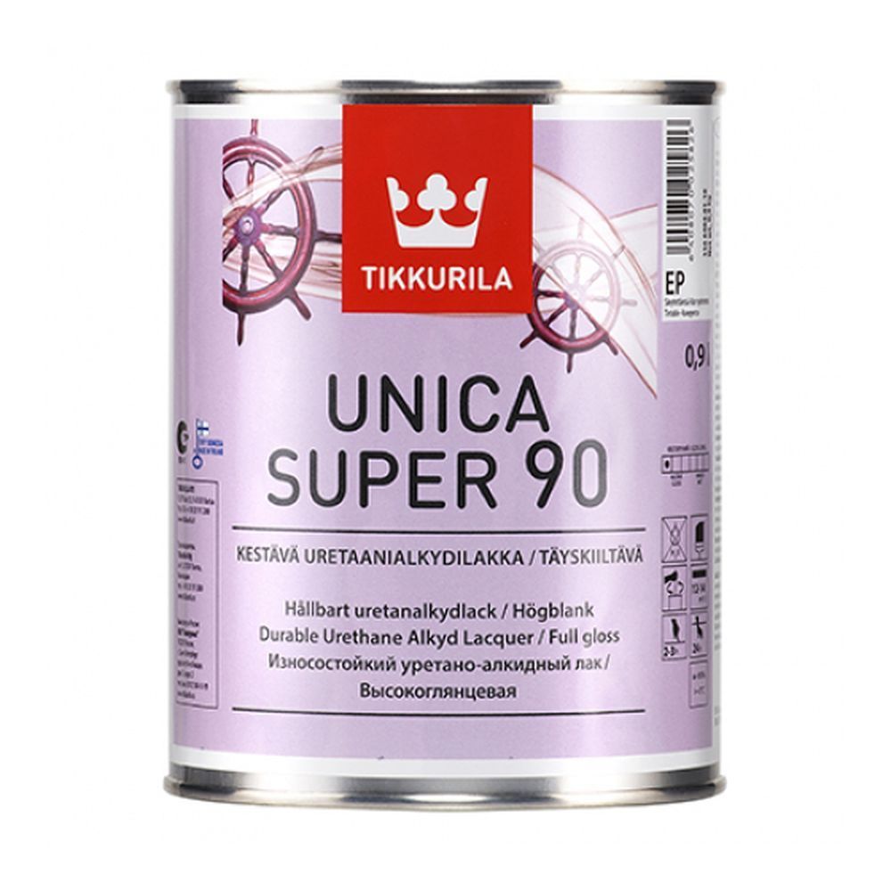Лак универсальный UNICA SUPER 90 EP гл 0,9л (3шт)