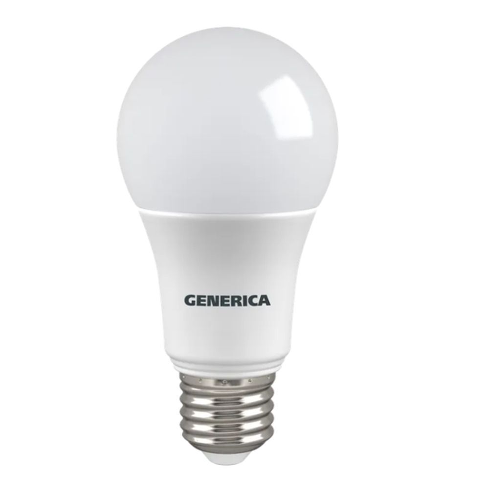 Лампа светодиодная 11Вт груша 4000К естеств. белый свет  E27 230В GENERICA LL-А60-11-230-40-E27-G