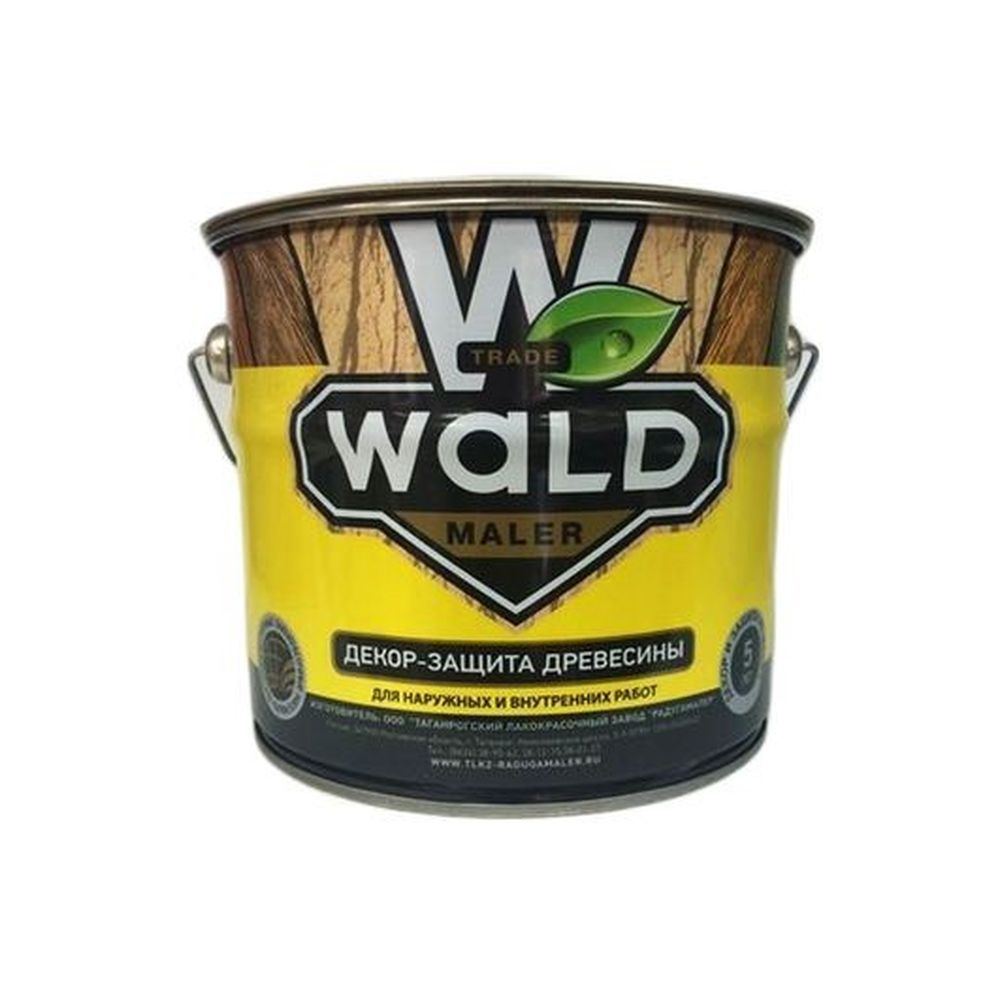Защитно-декоративный состав WALD  бесцветный  3л (3шт)