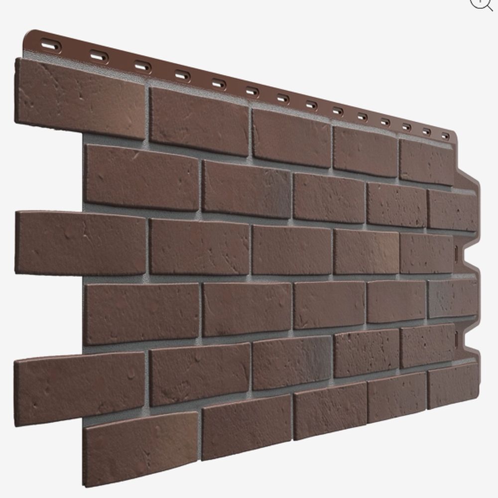 Фасадная панель Docke Premium Berg 1015*434*17 Коричневый 0,44051м2/шт (10шт/уп)