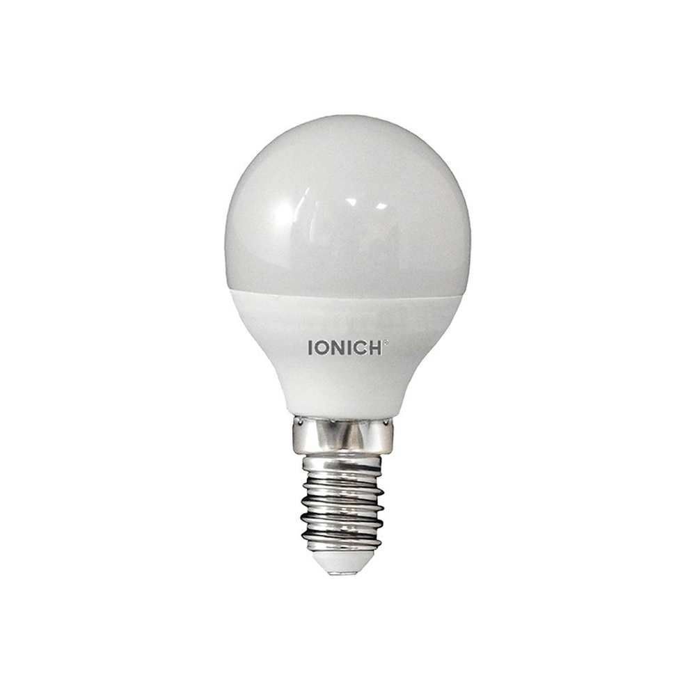 Лампа светодиодная 8Вт шар 4000К естественный белый свет LED E14 Р45 230В IONICH 1548 (10/100 шт)