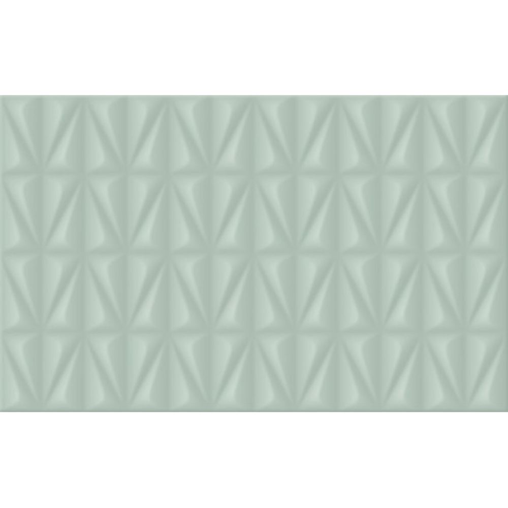 Плитка облицовочная Unitile Конфетти зеленый низ 02 рельеф 250*400 (14шт/уп,756шт/п)