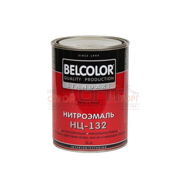 Эмаль НЦ-132 Красная 0,7кг (14шт) BELCOLOR