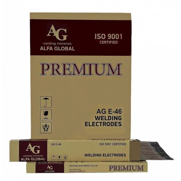 Электроды AG E-46 PREMIUM 2,5 по 5 кг