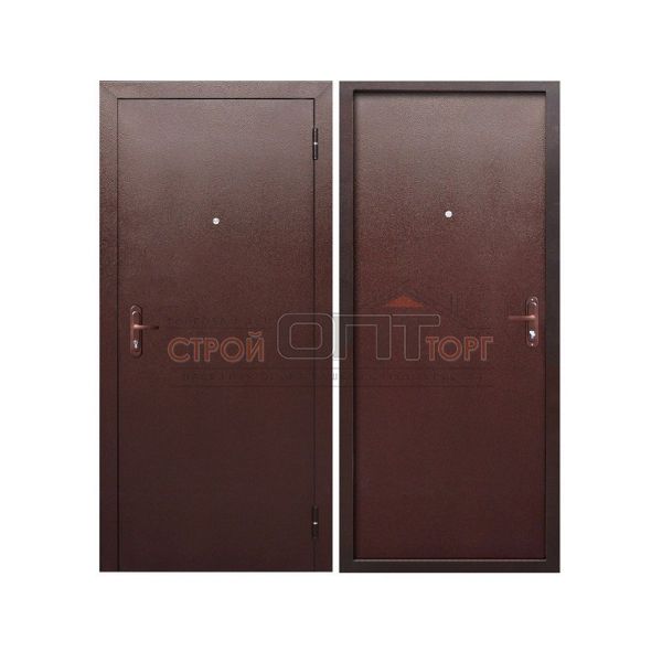 Дверь металл Стройгост 5 РФМеталл/Металл 860х2060 левая