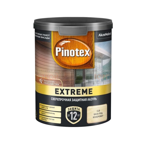 Пропитка Pinotex Extreme BC  п/мат 0,9л