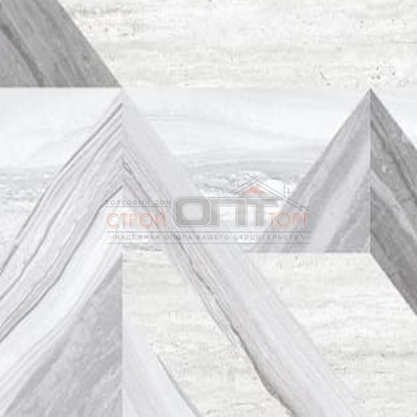 Декор напольный Аспен светло-серый LB (7260-0002) 30х60х8,5мм (1,44м2/46,08м2/8шт/32уп)