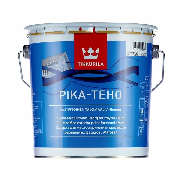 Краска для домов PIKA-TEHO C мат 2,7л