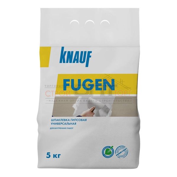 Шпаклевка KNAUF-Фуген 5кг (6/кор,108/подд)(581053)
