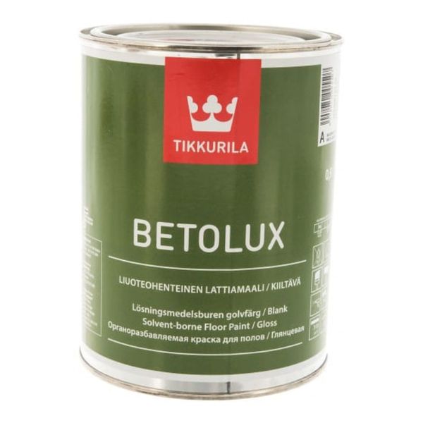 Краска для полов BETOLUX  С  глян 0,9л (3шт)