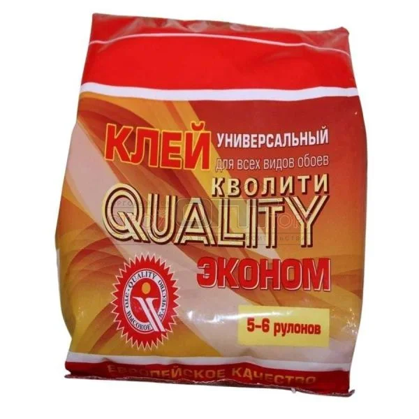 Клей для обоев Quality ЭКОНОМ универсальный 150г (30шт) (мягкая пачка)