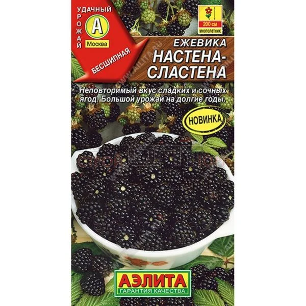 Ежевика Настена-сластена 15 шт ЦП Аэлита