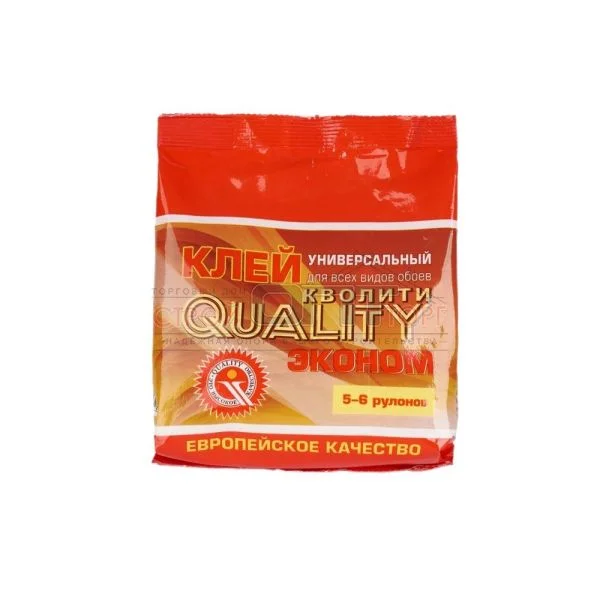 Клей для обоев Quality ЭКОНОМ универсальный 150г (30шт) (мягкая пачка)
