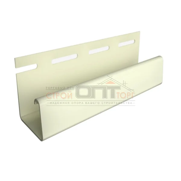 J26 профиль Docke (Слоновая кость) 3,0 м (20шт/уп)