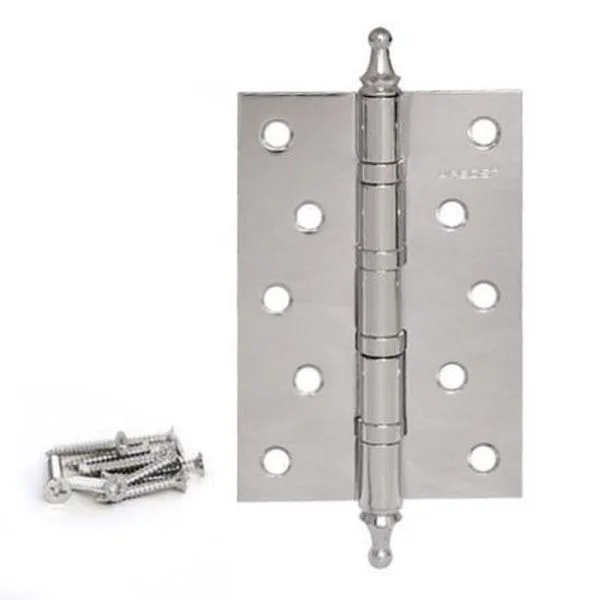 Петля 120*80 B4-STEEL-CR хром универсальная (2шт)