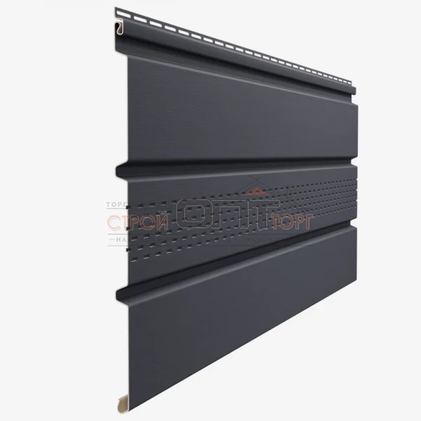 Софит Docke Standard 4Т с центр. перфорацией (Графит)