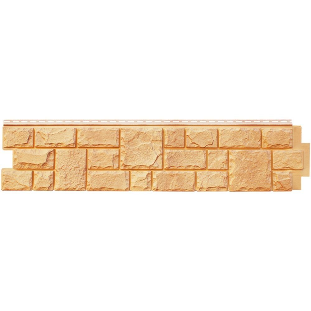 Фасадная панель Екатерининский камень Песок 1,32х0,294 м GL Я-фасад (под заказ)