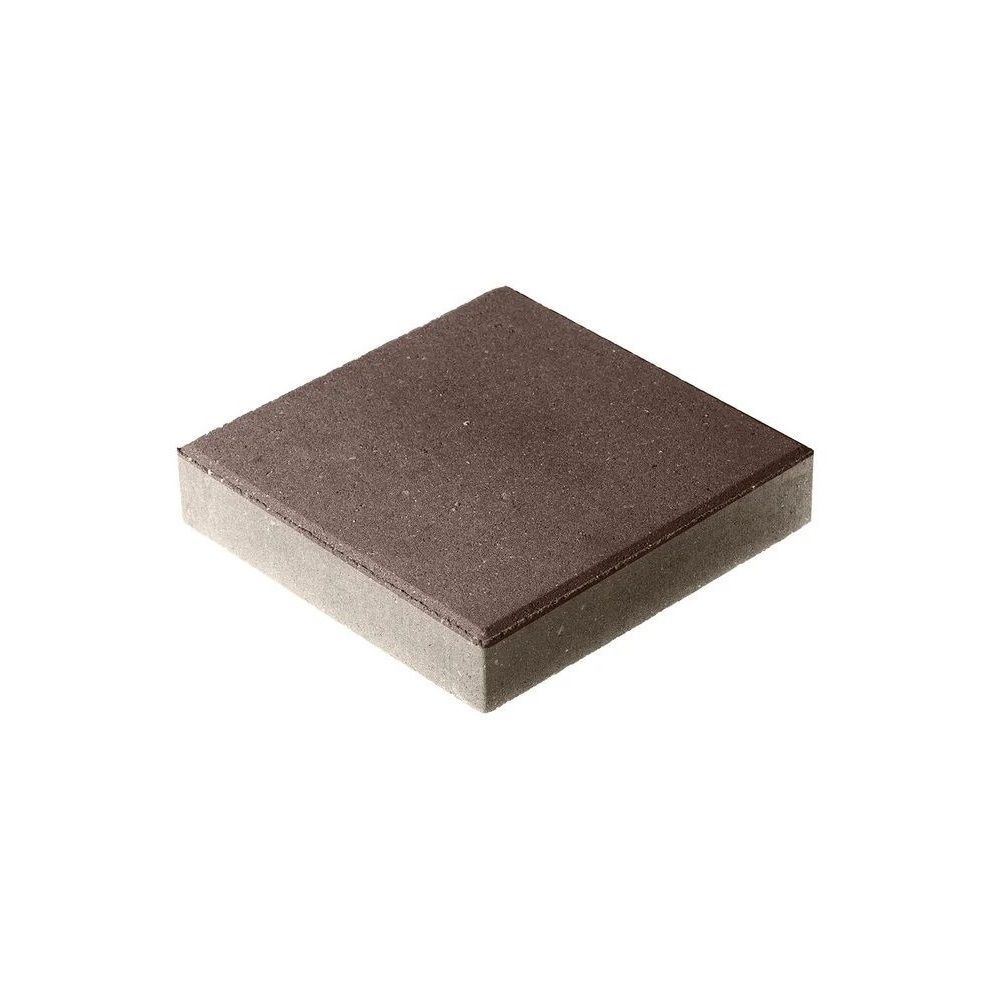 Плита бетонная тротуарная 1К.5Ф (коричневая) 300*300*50мм (11,11шт\м2)(135шт\подд)