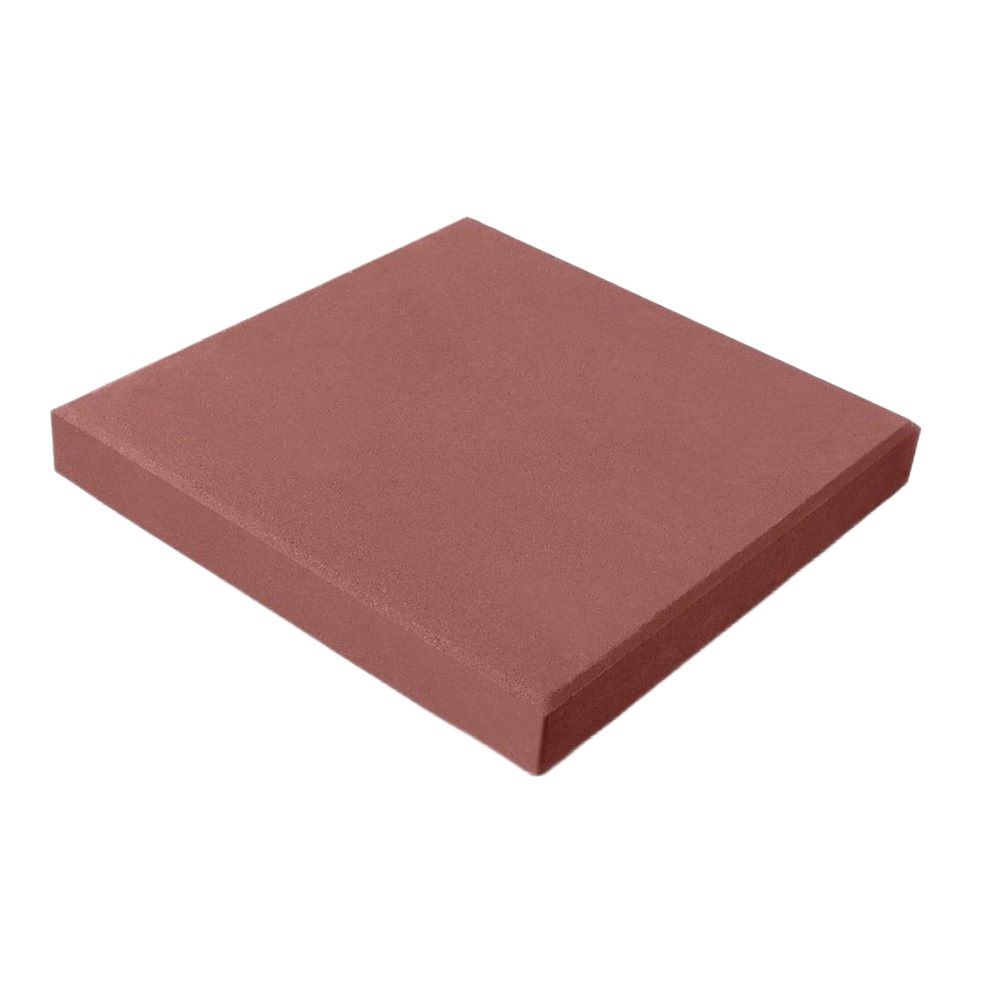 Плита бетонная тротуарная 1К.5Ф (красная) 300*300*50мм (11,11шт\м2)(144шт\подд)