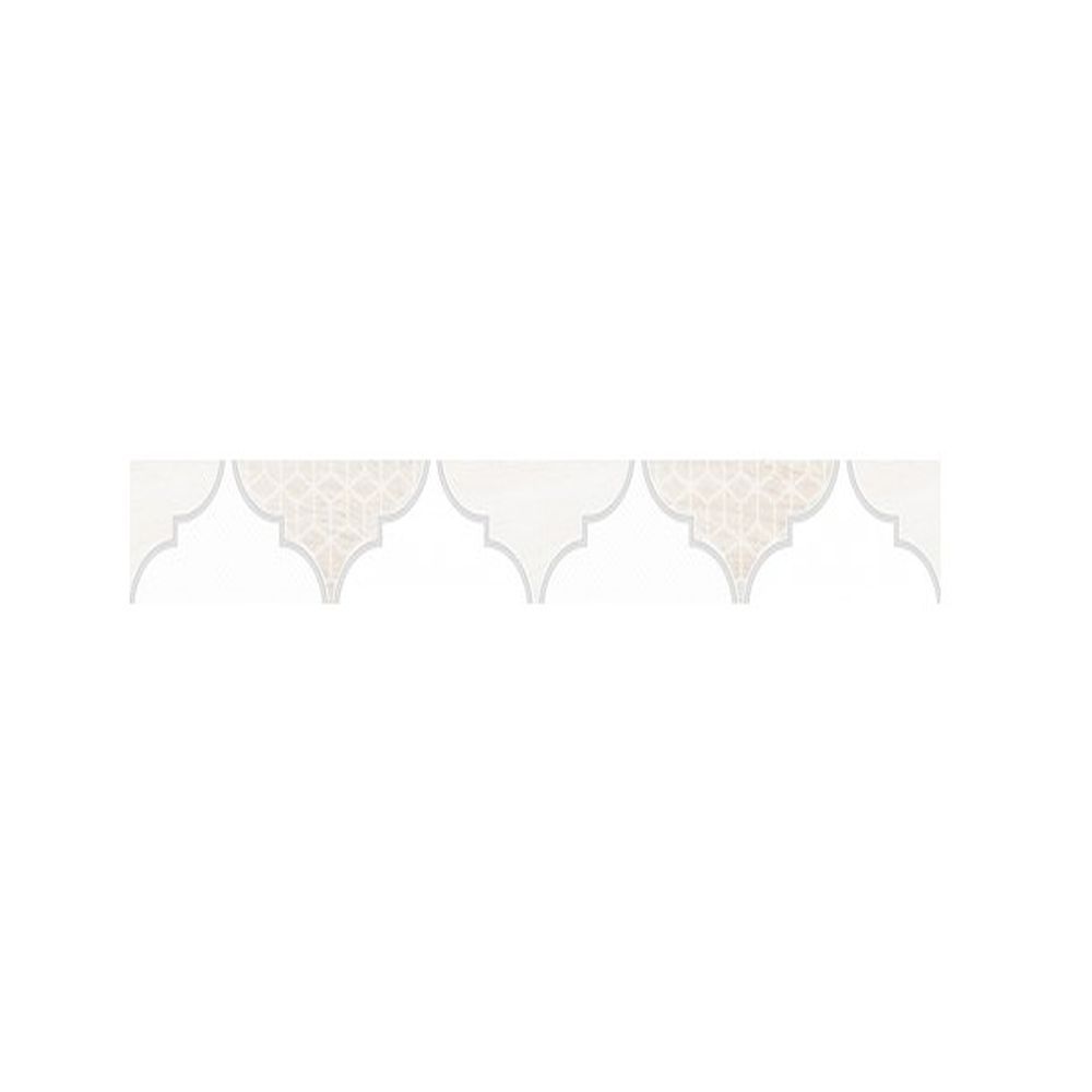 Бордюр Мореска белый (1504-0170) 4,7х40 (26шт/уп)