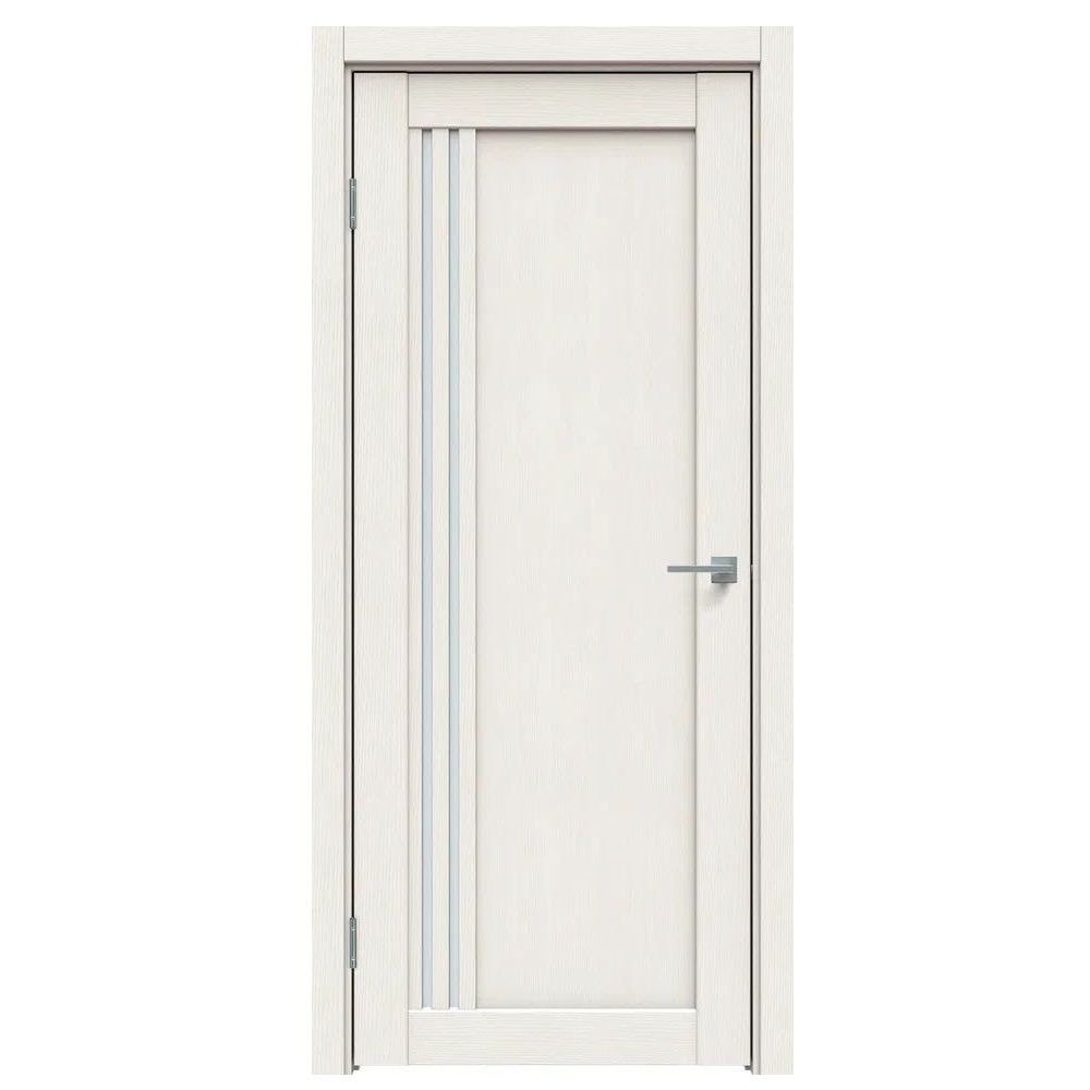 Дверное полотно L15 ПВХ Мелинга белая 600мм