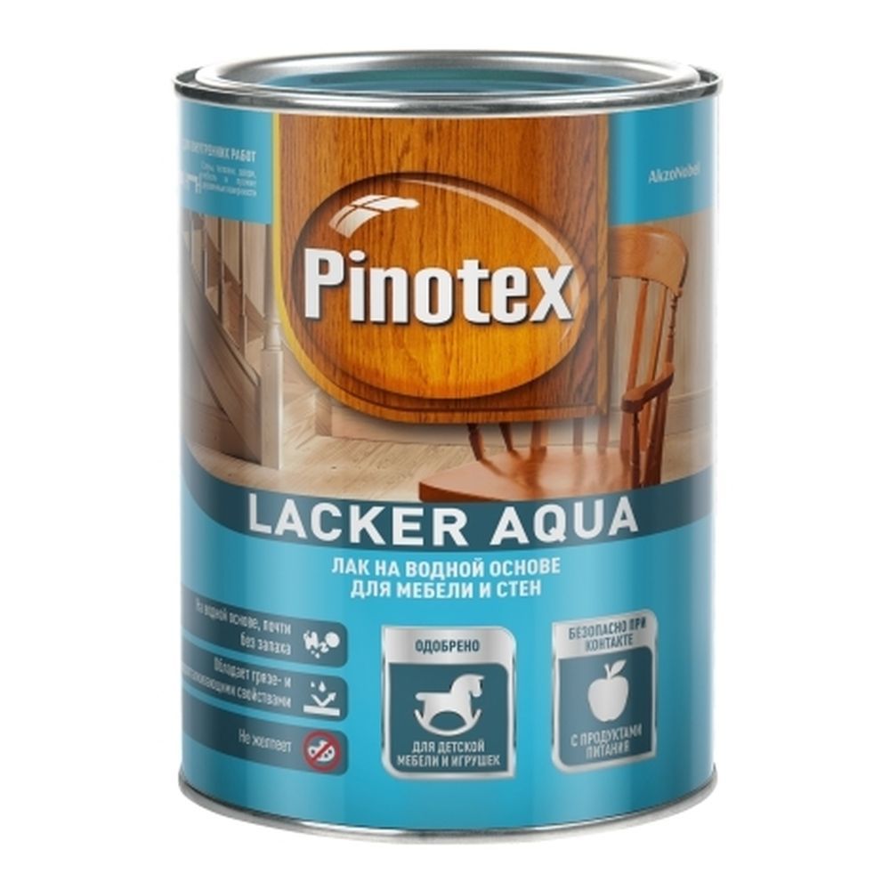 Лак для дерева Pinotex Lacker Aqua 70 глян 1л