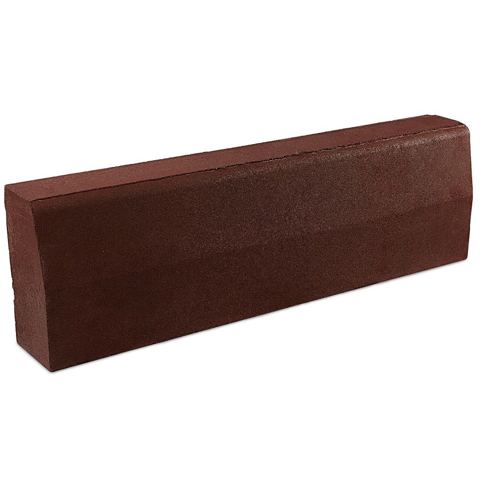 Бортовой камень тротуарный 1000*200*80(коричневый) (48 шт \подд)