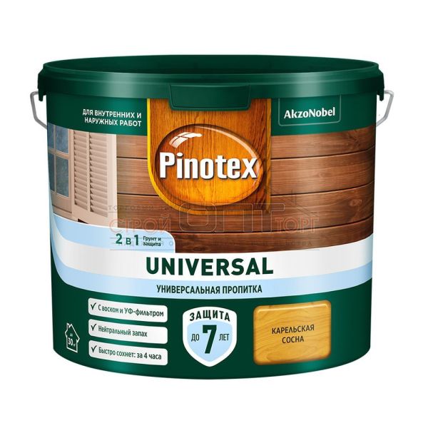 Пропитка Pinotex Universal  2в1 Карельская сосна 2,5л